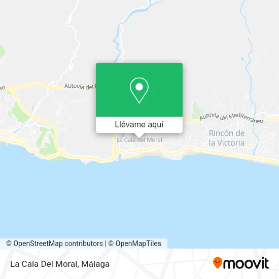 Mapa La Cala Del Moral