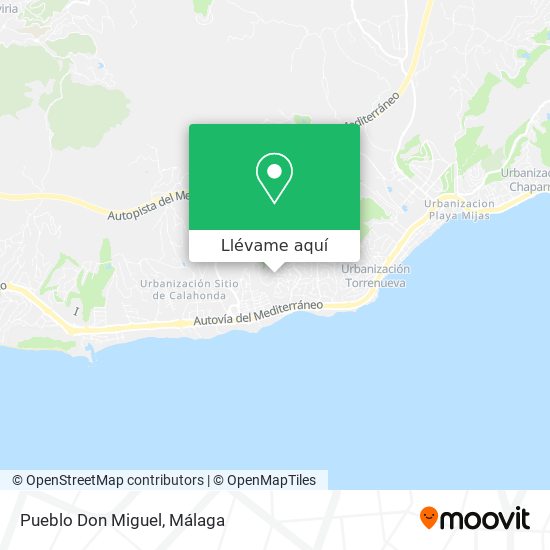 Mapa Pueblo Don Miguel