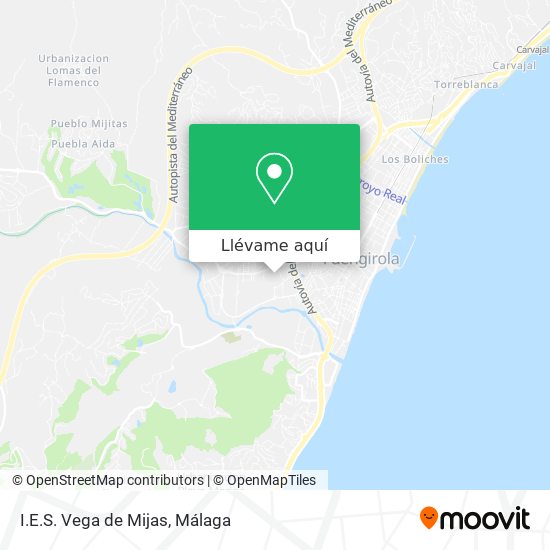 Mapa I.E.S. Vega de Mijas