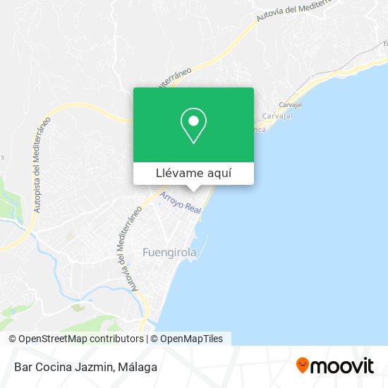 Mapa Bar Cocina Jazmin
