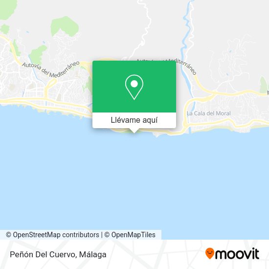 Mapa Peñón Del Cuervo