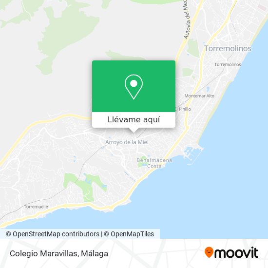 Mapa Colegio Maravillas