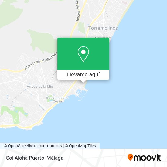 Pesimista función débiles Cómo llegar a Sol Aloha Puerto en Torremolinos en Autobús, Tren o Metro?