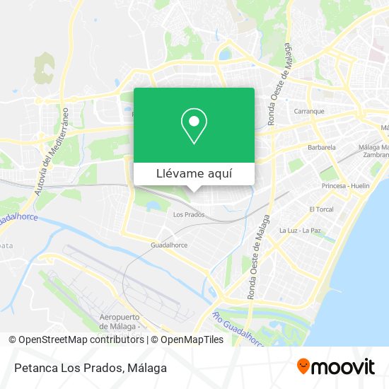 Mapa Petanca Los Prados