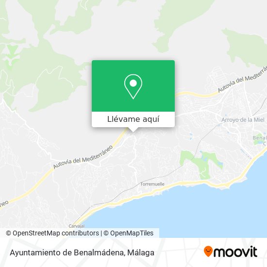 Mapa Ayuntamiento de Benalmádena