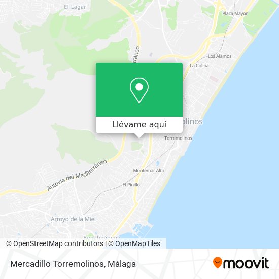 Mapa Mercadillo Torremolinos