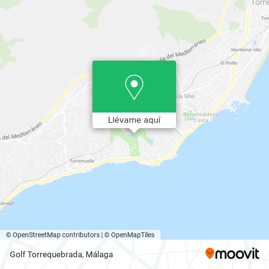 Mapa Golf Torrequebrada