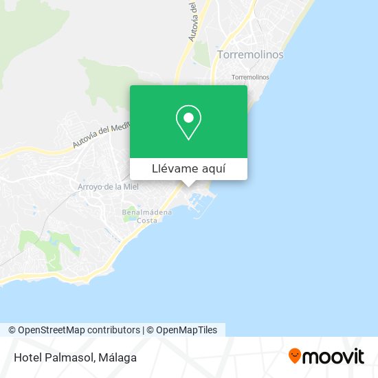 Mapa Hotel Palmasol
