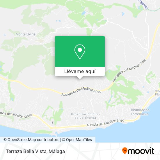 Mapa Terraza Bella Vista