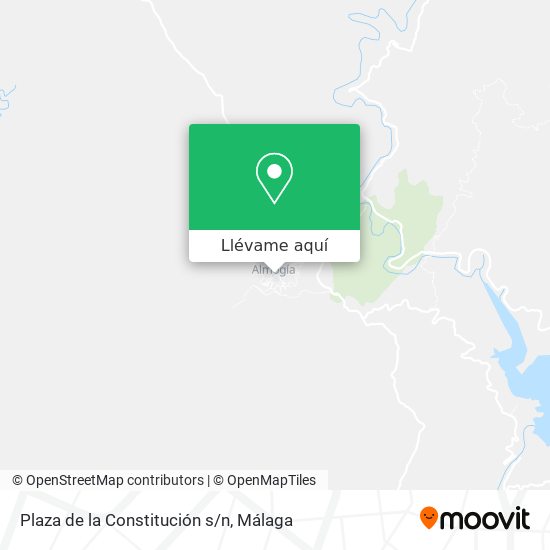 Mapa Plaza de la Constitución s/n