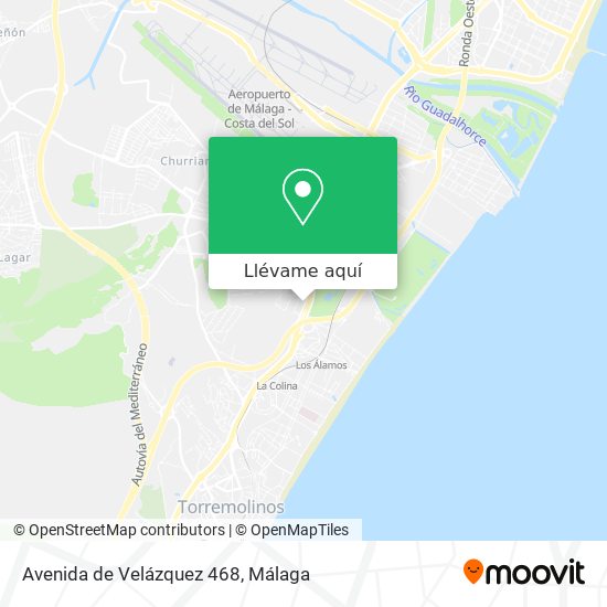 Mapa Avenida de Velázquez 468