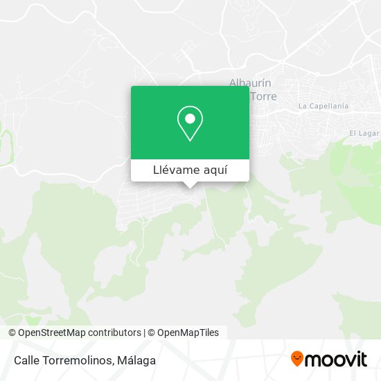 Mapa Calle Torremolinos