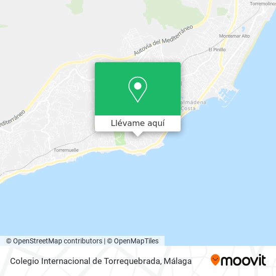 Mapa Colegio Internacional de Torrequebrada