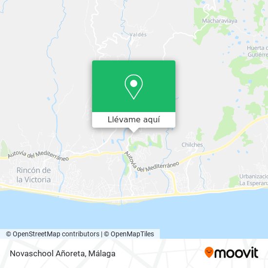 Mapa Novaschool Añoreta