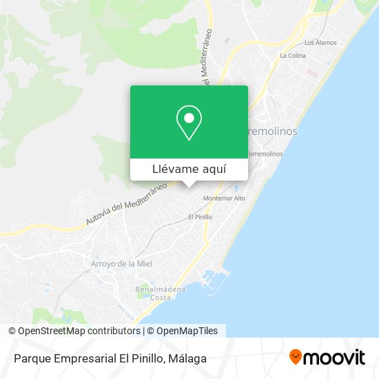 Mapa Parque Empresarial El Pinillo