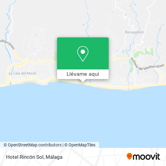 Mapa Hotel Rincón Sol