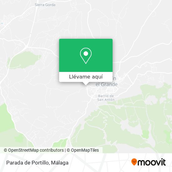 Mapa Parada de Portillo