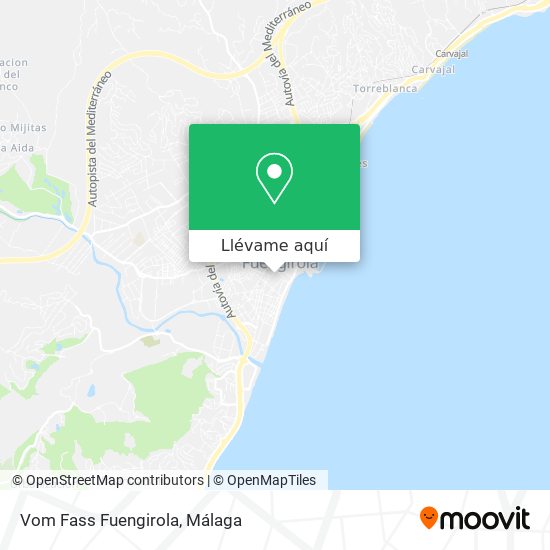 Mapa Vom Fass Fuengirola