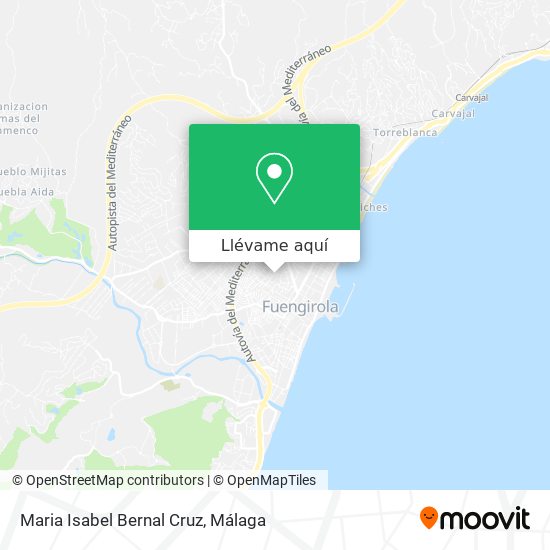 Mapa Maria Isabel Bernal Cruz