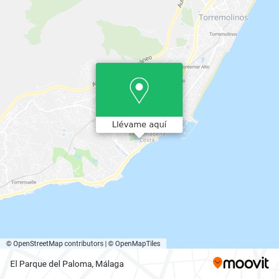 Mapa El Parque del Paloma