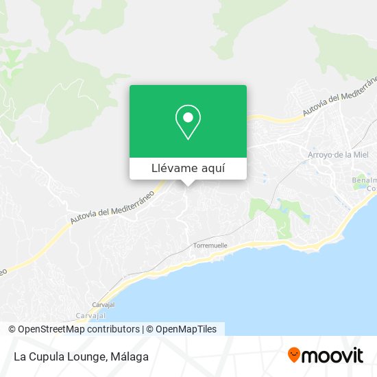 Mapa La Cupula Lounge