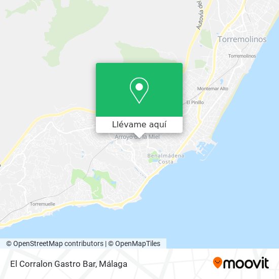 Mapa El Corralon Gastro Bar
