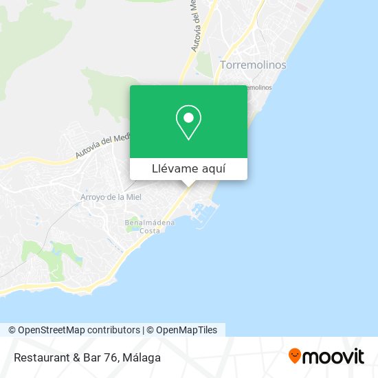 Mapa Restaurant & Bar 76