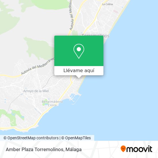 Mapa Amber Plaza Torremolinos