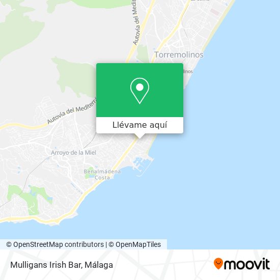 Mapa Mulligans Irish Bar