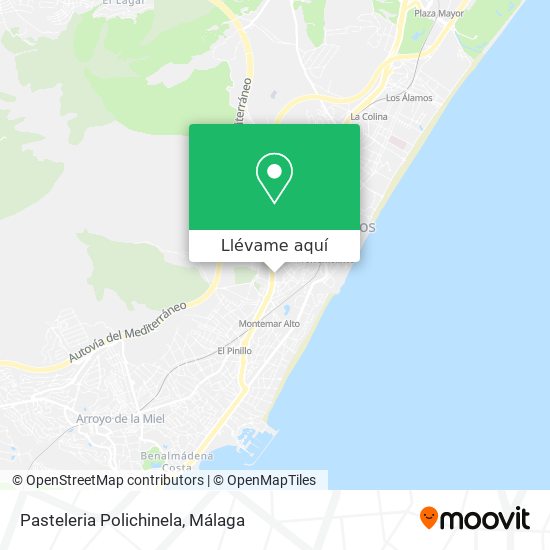 Mapa Pasteleria Polichinela