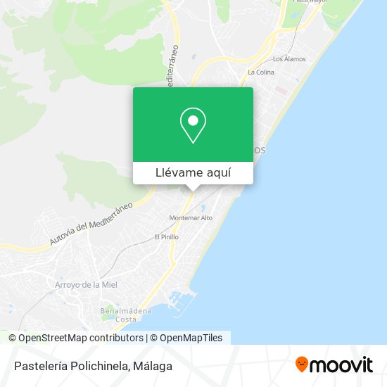 Mapa Pastelería Polichinela