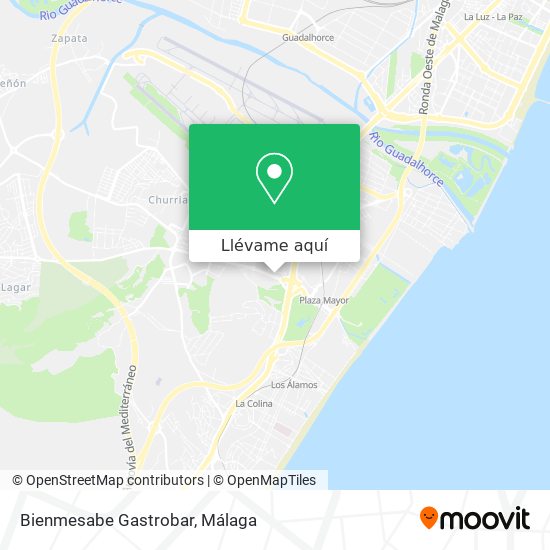 Mapa Bienmesabe Gastrobar