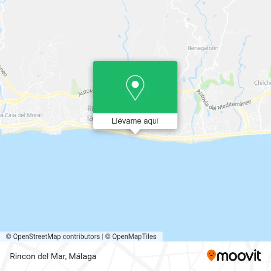 Mapa Rincon del Mar