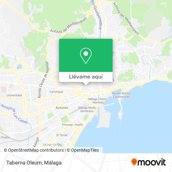 Mapa Taberna Oleum