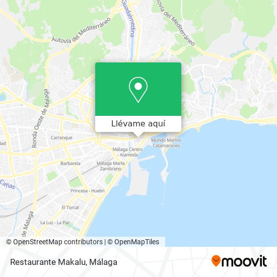 Mapa Restaurante Makalu