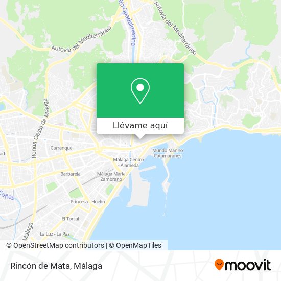 Mapa Rincón de Mata