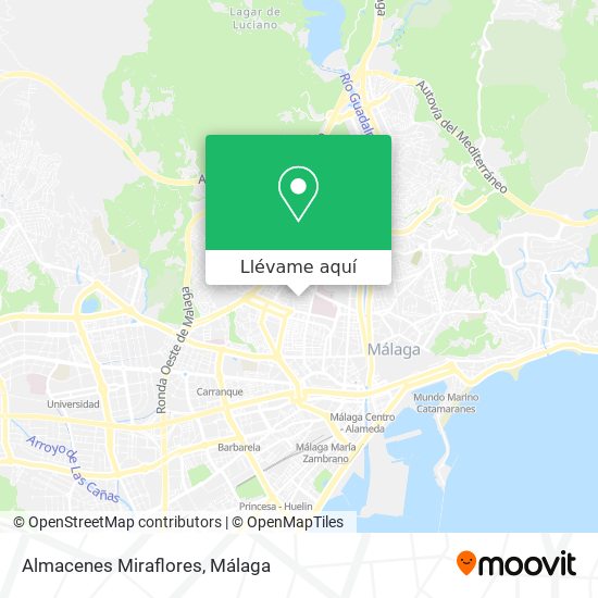 Mapa Almacenes Miraflores