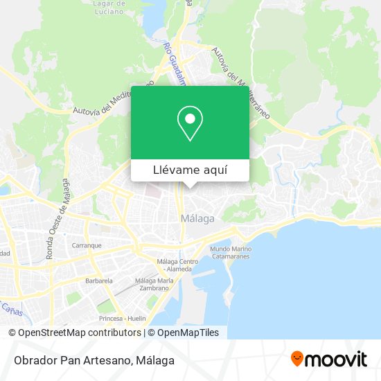 Mapa Obrador Pan Artesano