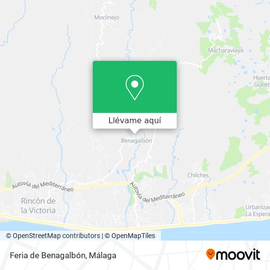 Mapa Feria de Benagalbón