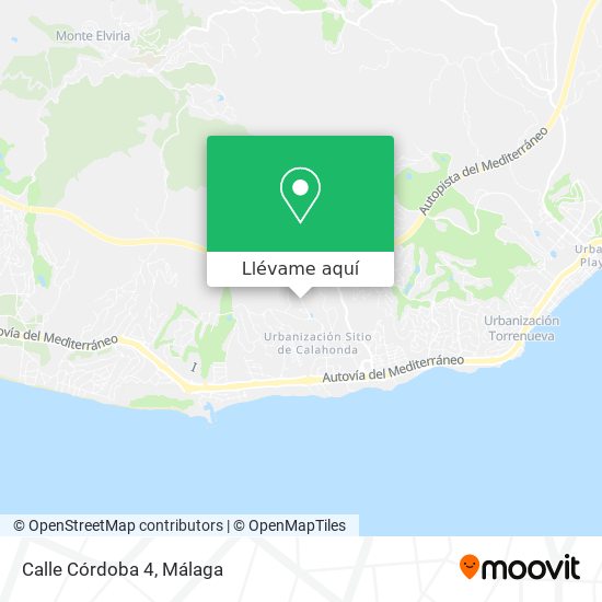Mapa Calle Córdoba 4