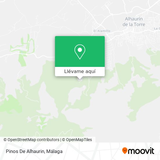 Mapa Pinos De Alhaurin