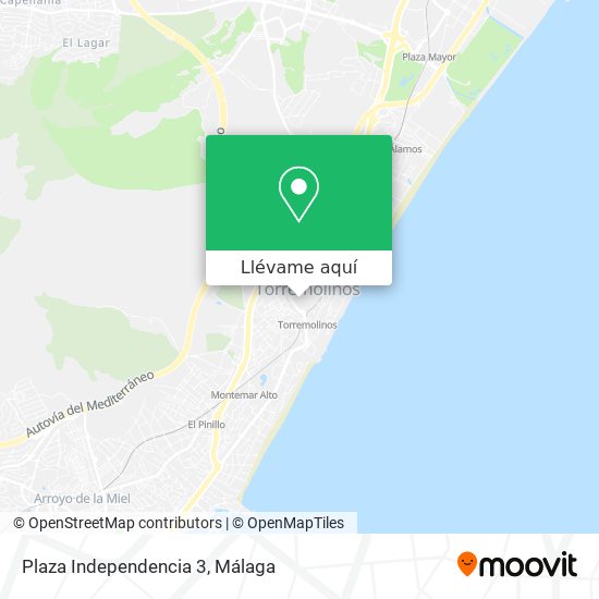 Mapa Plaza Independencia 3
