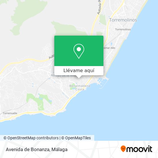 Mapa Avenida de Bonanza