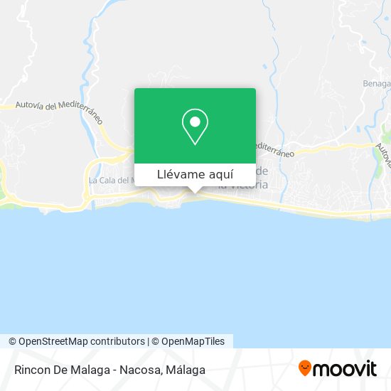 Mapa Rincon De Malaga - Nacosa