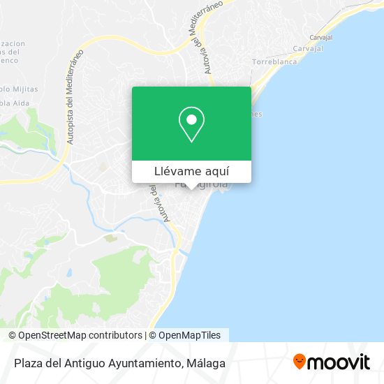 Mapa Plaza del Antiguo Ayuntamiento
