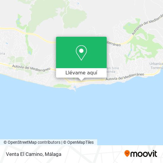 Mapa Venta El Camino