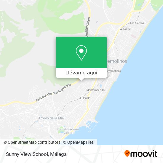 Mapa Sunny View School