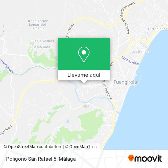 Mapa Poligono San Rafael 5