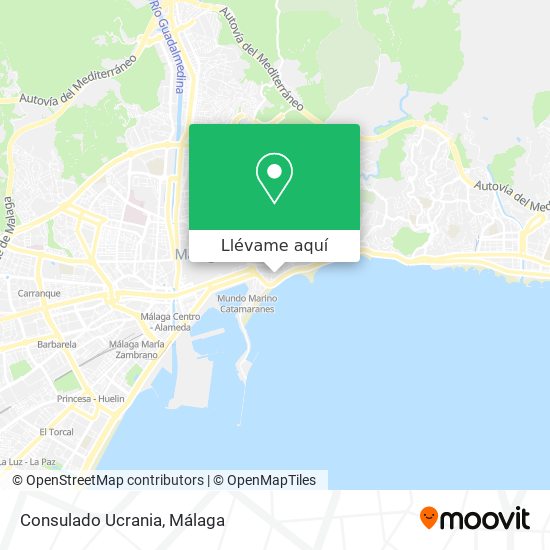 Mapa Consulado Ucrania