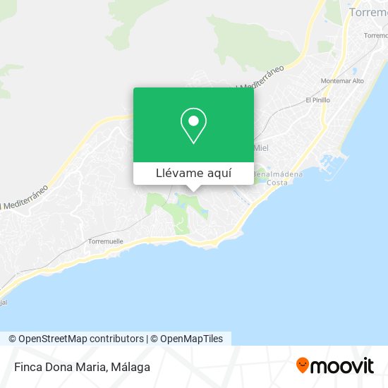 Mapa Finca Dona Maria